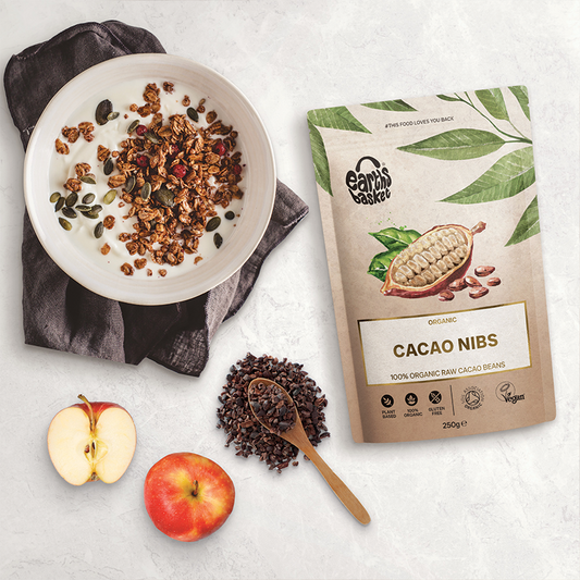 Nutty Granola with Cacoa Nibs