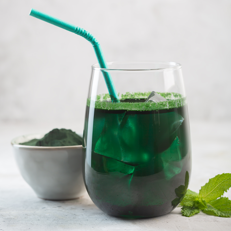 The Ultimate Green Superfood Blend: Barley Grass, Spirulina, Chlorella, and Wheatgrass Powder