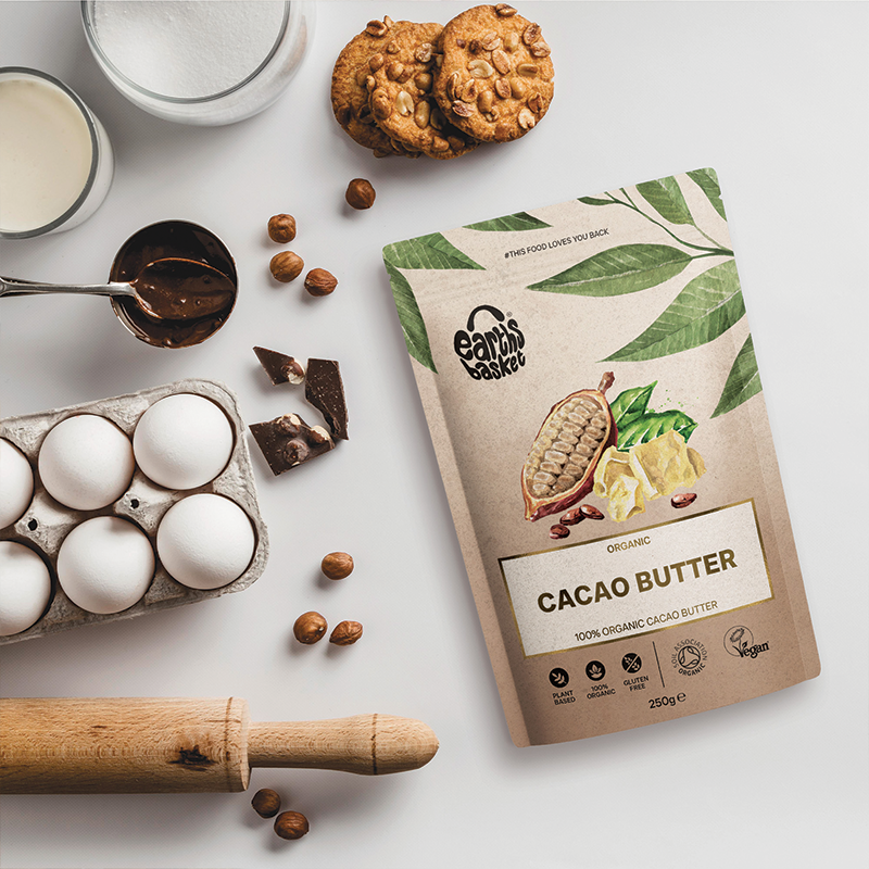 Flourless Cacao Butter Mixed Nut Cookies