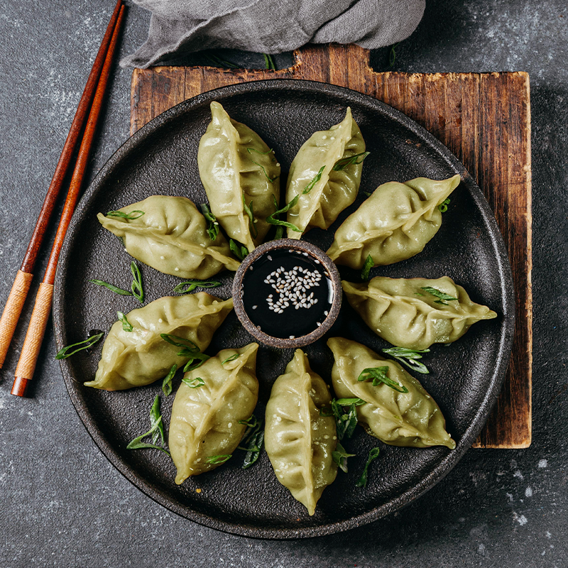 Wheatgrass Dumpling