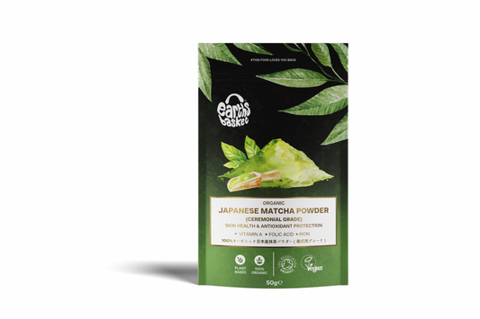 Organic Japanese Matcha Powder 50g (Ceremonial Grade)