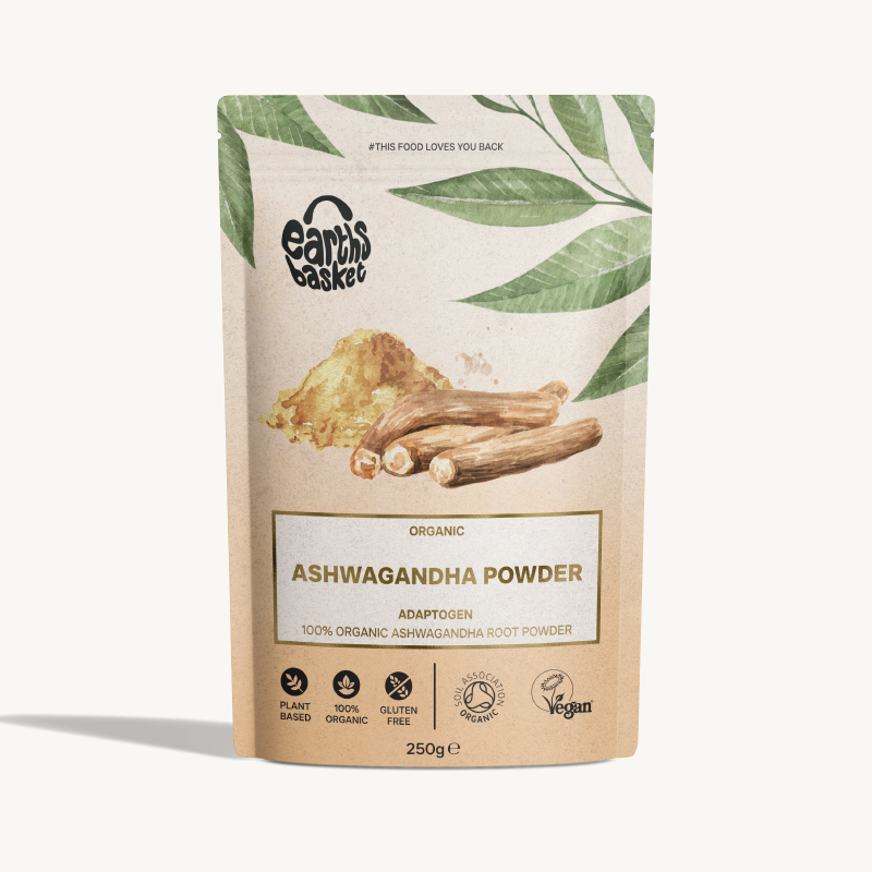 A package of Ashwagandha powder