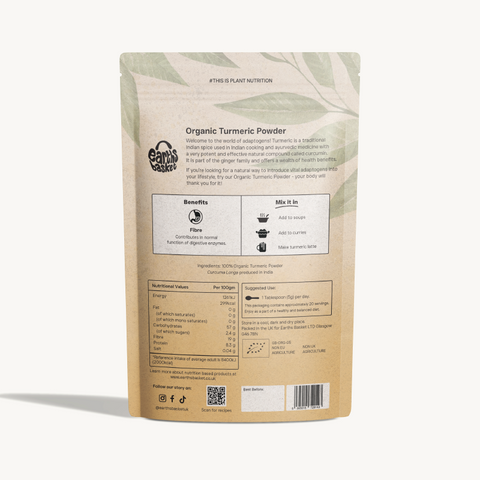 Uses and Benefits described at the back packaging of Turmeric Powder